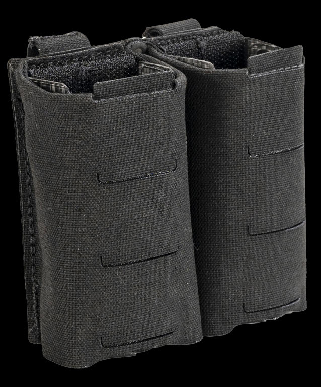 double Pistol Mag Pouch with Tank Track