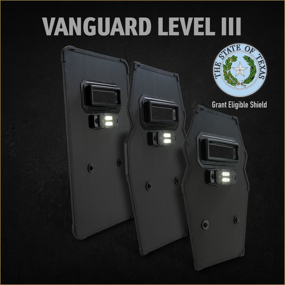 click here to go to VANGUARD ballistic shield level 3