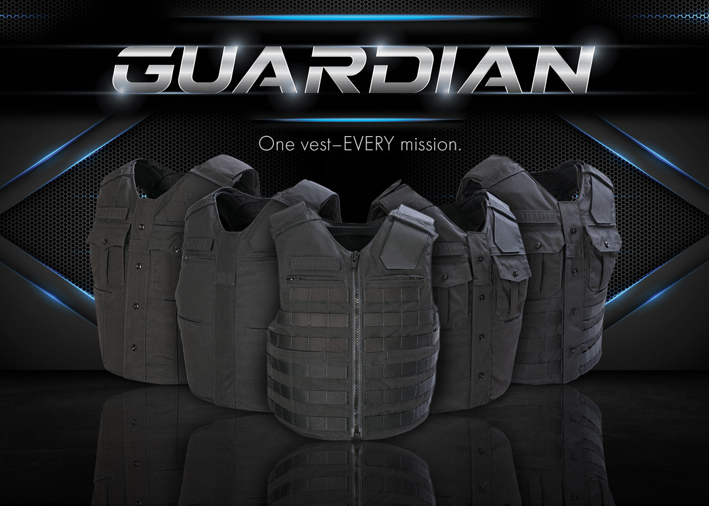guardian series product line - One vest–EVERY mission