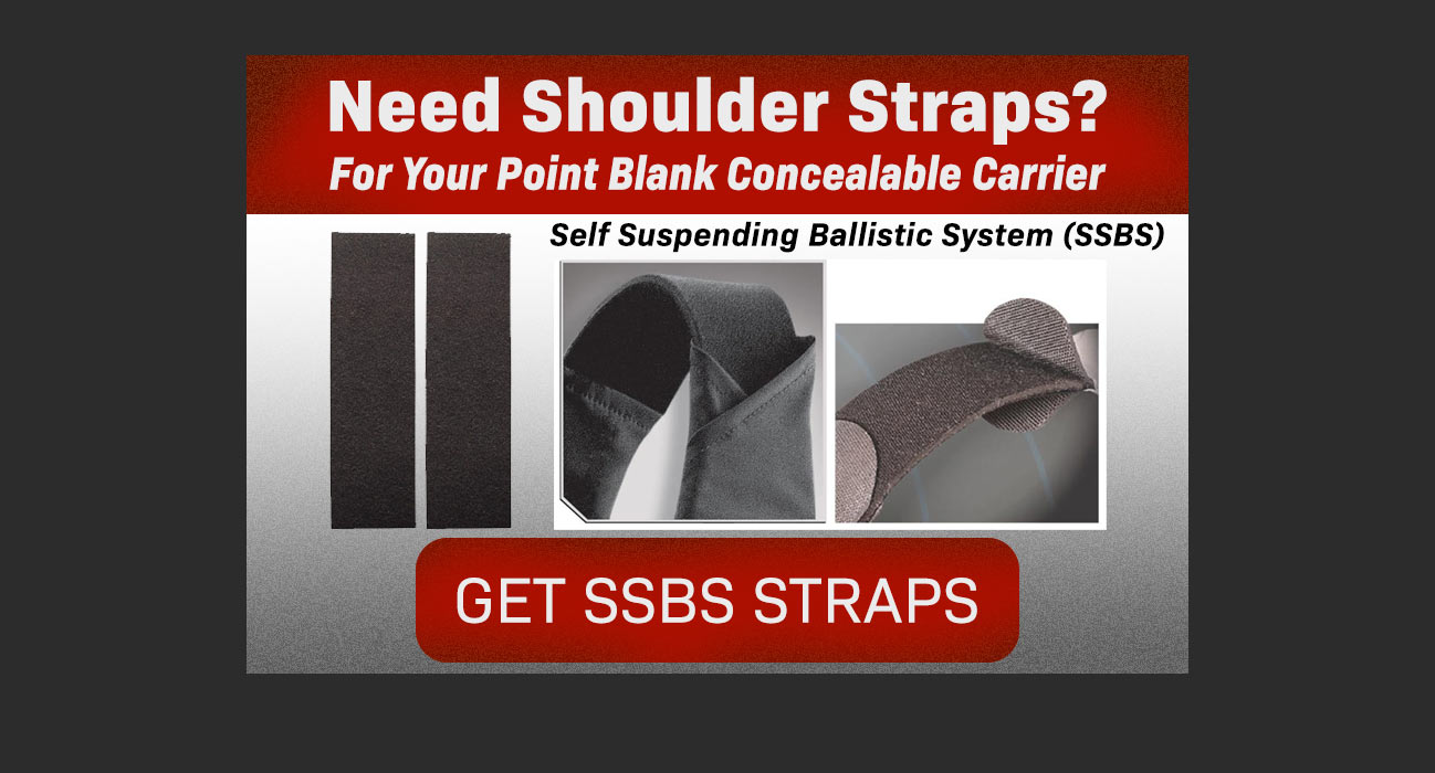 need shoulder straps? click here to get shoulder straps for point blank concealable carriers that use the self suspending ballistic system ssbs